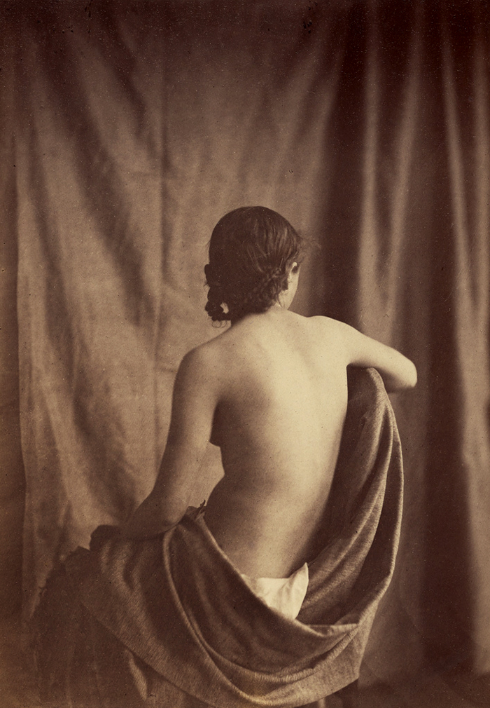 Eugène Durieu (French, 1800-1874) 'Model Study' 1854