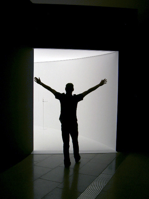 'Klippel/Klippel: Opus 2008' exhibition entrance to the second space 'Klippel/Klippel: Opus 2008' exhibition entrance to the second space