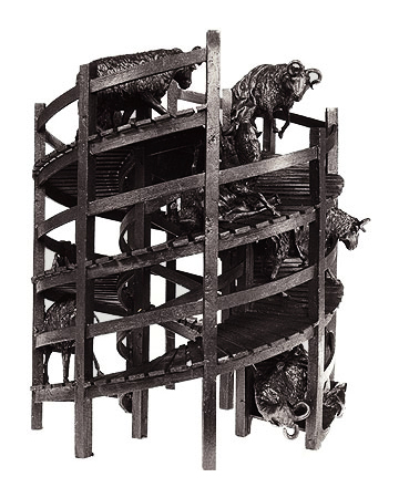 Les Kossatz (Australian, 1943-2011) "Guggenheim spiral" 1983