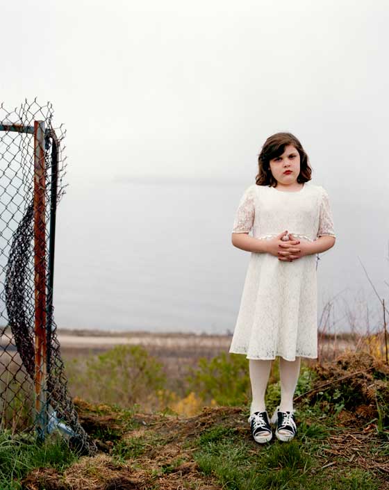 Jocelyn Lee (American, b. 1962) "Untitled (Kara on Easter)" 1999 from the exhibition 'Potraiture Now: Feature Photography' at the National Portrait Gallery, Washington, Nov 2008 - Sept 2009