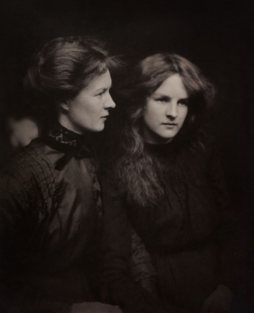 Harold Cazneaux (Australian born New Zealand, 1878-1953) 'The Orphan Sisters' c. 1906
