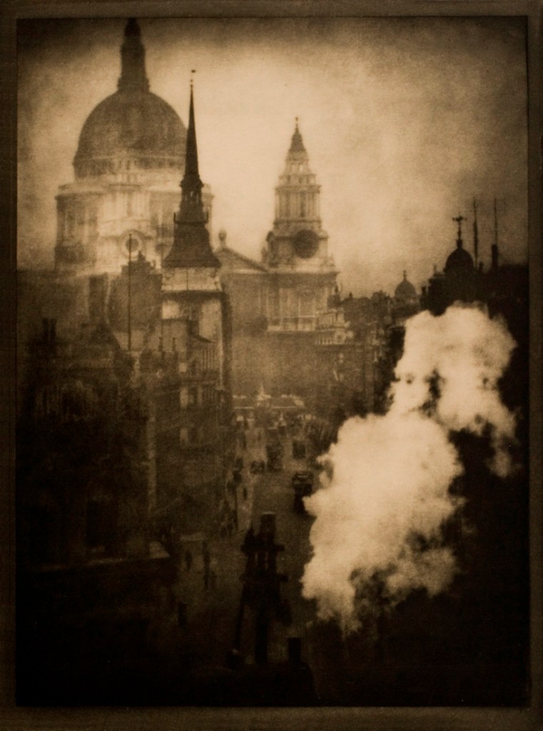 Alvin Langdon Coburn (British born United States of America, 1882-1966) 'St. Paul's and Other Spires' 1908