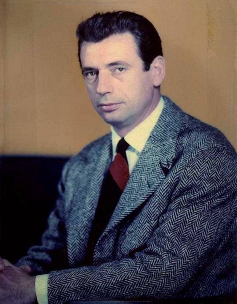 Man Ray (American, 1890-1976) 'Yves Montand' 1950