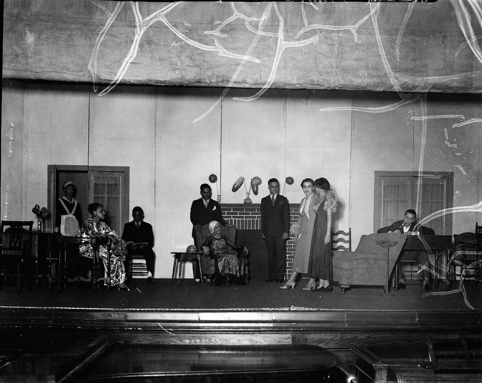 Addison Scurlock (American, 1883-1964) 'Howard University Players' c. 1933 from the exhibition 'The Scurlock Studio and Black Washington: Picturing the Promise' at the Smithsonian, Washington D.C., Jan 2009 - Feb 2010