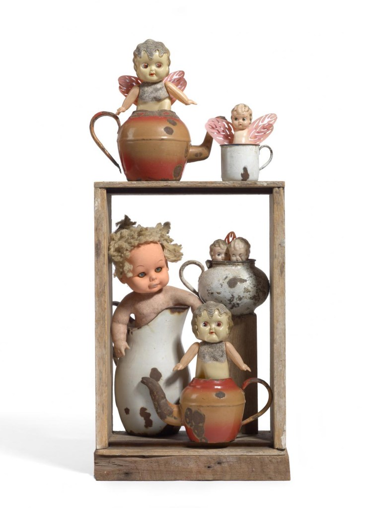 Rosalie Gascoigne (Australian, 1917-1999) 'The tea party' 1980