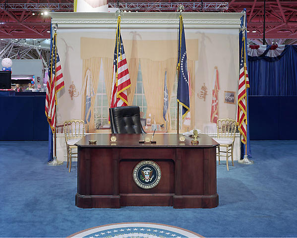 Alec Soth. 'Civic Fest, Minneapolis, MN (Presidential office)' 2008