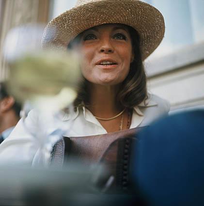 Helga Kneidl (German, b. 1939) 'Romy Schneider, Paris, 1973'