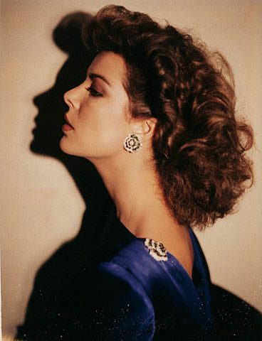 Andy Warhol (American, 1928-1987) 'Princess Caroline of Monaco' Polaroid 1981