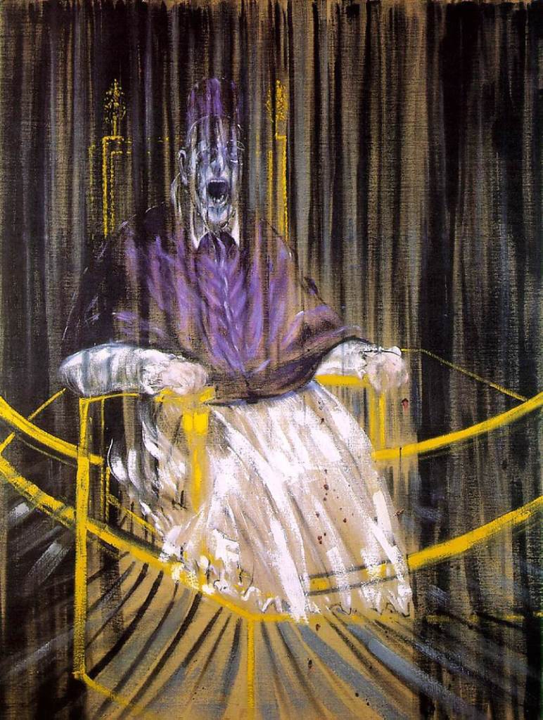 Francis Bacon (British, 1909-1992) 'Study after Velázquez’s Portrait of Pope Innocent X' 1953