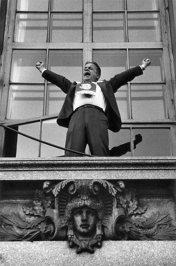 Robert Frank (Swiss-American, 1924-2019) The Americans 3. 'Political Rally - Chicago' 1956