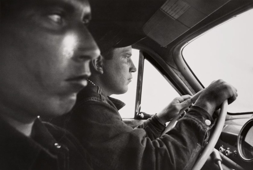 Robert Frank. Americans 32 'U.S. 91, Leaving Blackfoot, Idaho' 1956