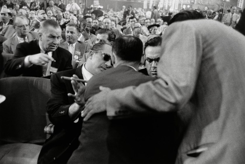 Robert Frank (Swiss-American, 1924-2019) The Americans 51 'Convention hall, Chicago' 1956