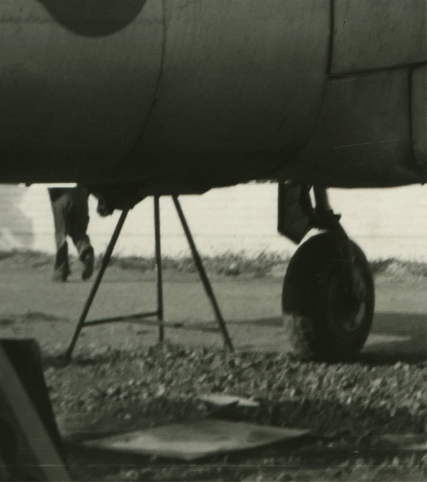 Marcus Bunyan (Australian born England, b. 1958) 'Oakland, 7-'51' from the series 'The Shape of Dreams' 2009 (detail after cleaning)