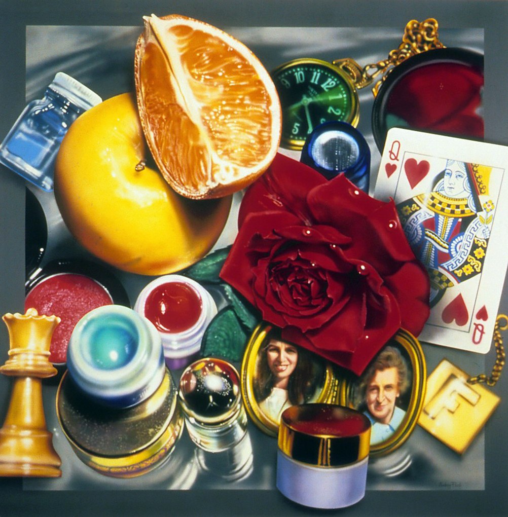 Audrey Flack (American, b. 1931) 'Queen' 1976