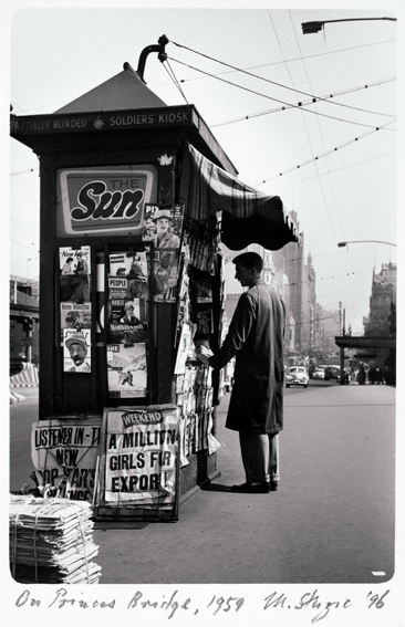 Mark Strizic. 'On Princes Bridge' 1959
