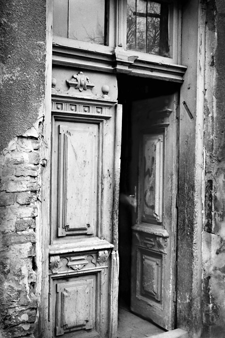 Jeff Gusky. 'Former Jewish Home in Use as a Public Toilet' Dzialoszyce, Poland 1996