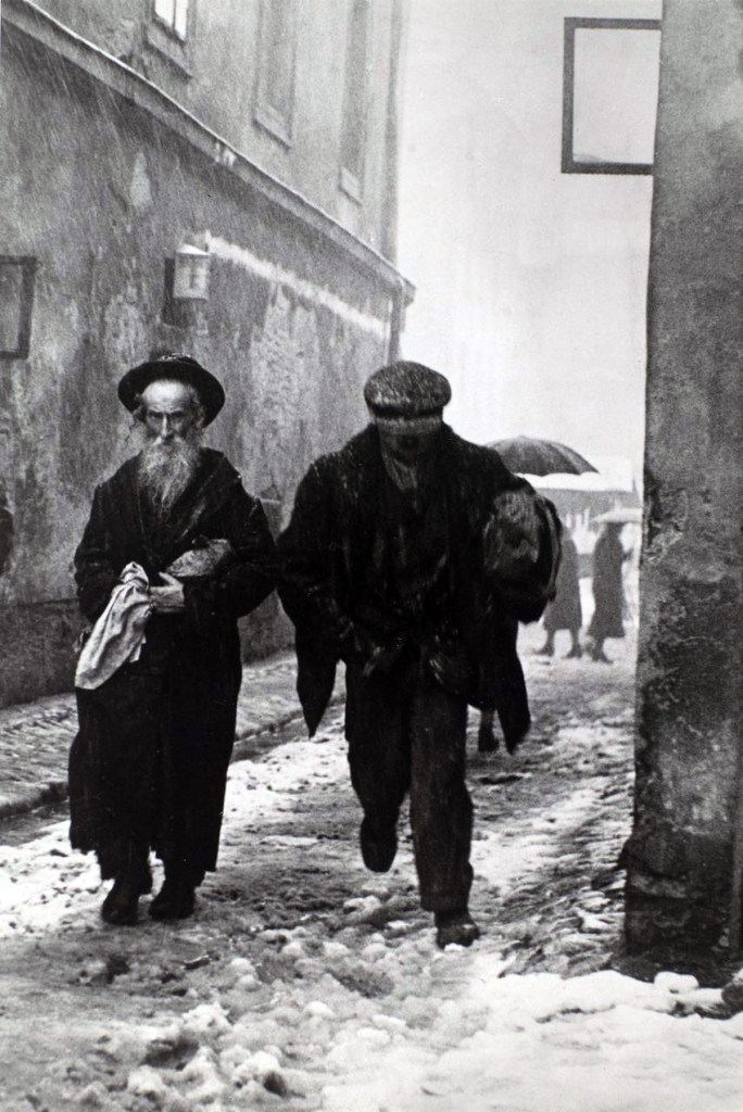 Roman Vishniac (America born Russia, 1897-1990) 'A street of Kazimierz, Cracow' 1935-1938