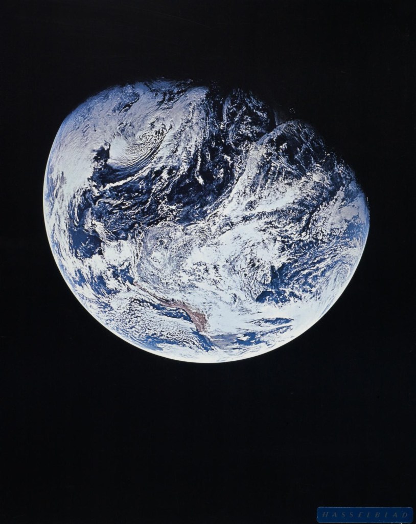 NASA, Washington, D.C. (United States est. 1958, manufacturer) / Apollo 8 crew (photographer) 'The Earth showing Southern Hemisphere' 1969 NASA, Washington, D.C. (United States est. 1958, manufacturer) / Apollo 8 crew (photographer) 'The Earth showing Southern Hemisphere' 1969