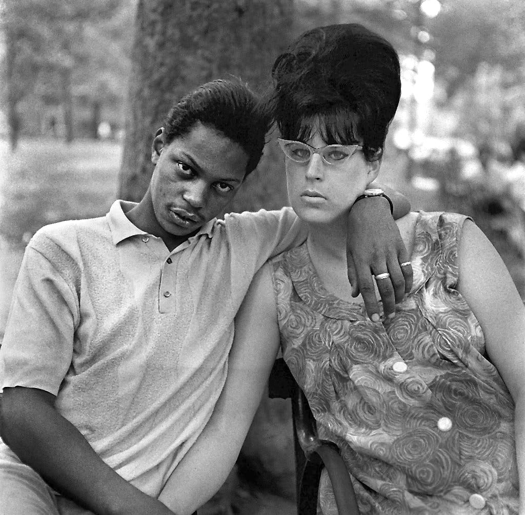 Diane Arbus (American, 1923-1971) 'A young man and his pregnant wife in Washington Square Park, N.Y.C., 1965' 1965 Diane Arbus (American, 1923-1971) 'A young man and his pregnant wife in Washington Square Park, N.Y.C., 1965' 1965