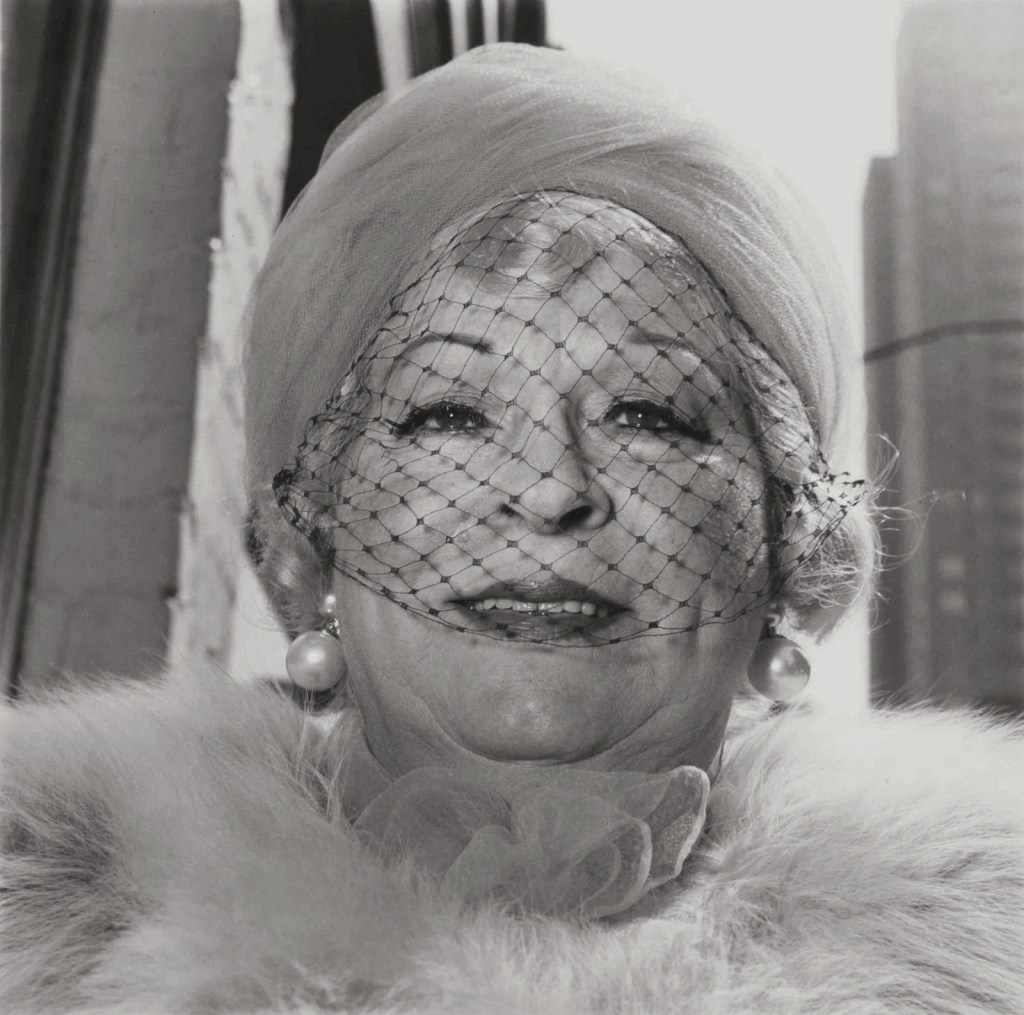 Diane Arbus (American, 1923-1971) 'Woman with Veil on Fifth Avenue, N.Y.C' 1968