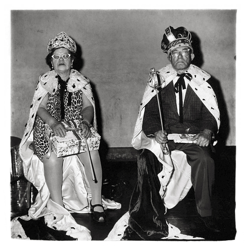 Diane Arbus (American, 1923-1971) 'King and Queen of a senior citizens' dance, N.Y.C.' 1970 Diane Arbus (American, 1923-1971) 'King and Queen of a senior citizens' dance, N.Y.C.' 1970