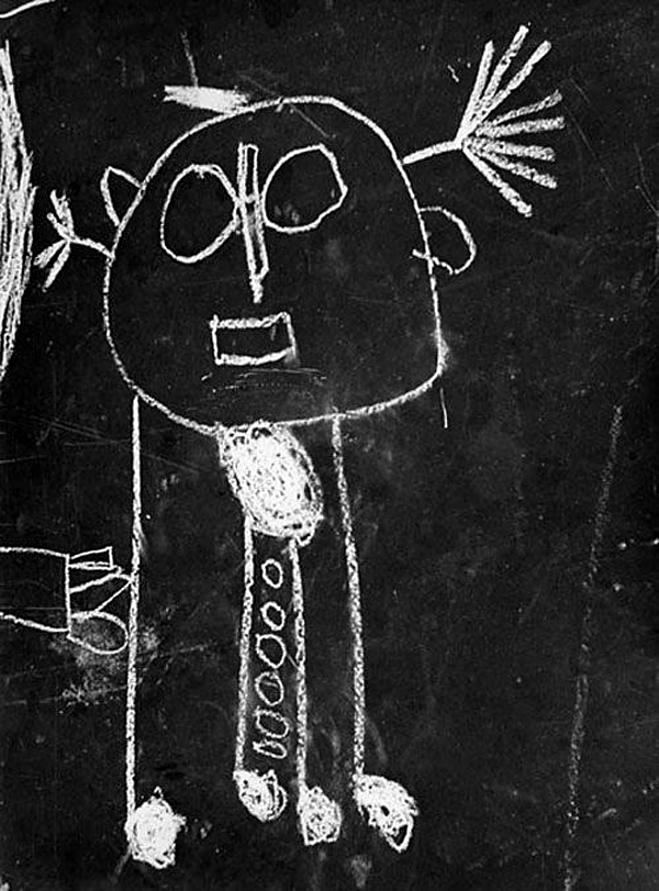 Helen Levitt (American, 1913-2009) 'Kids graffiti, New York' c. 1938