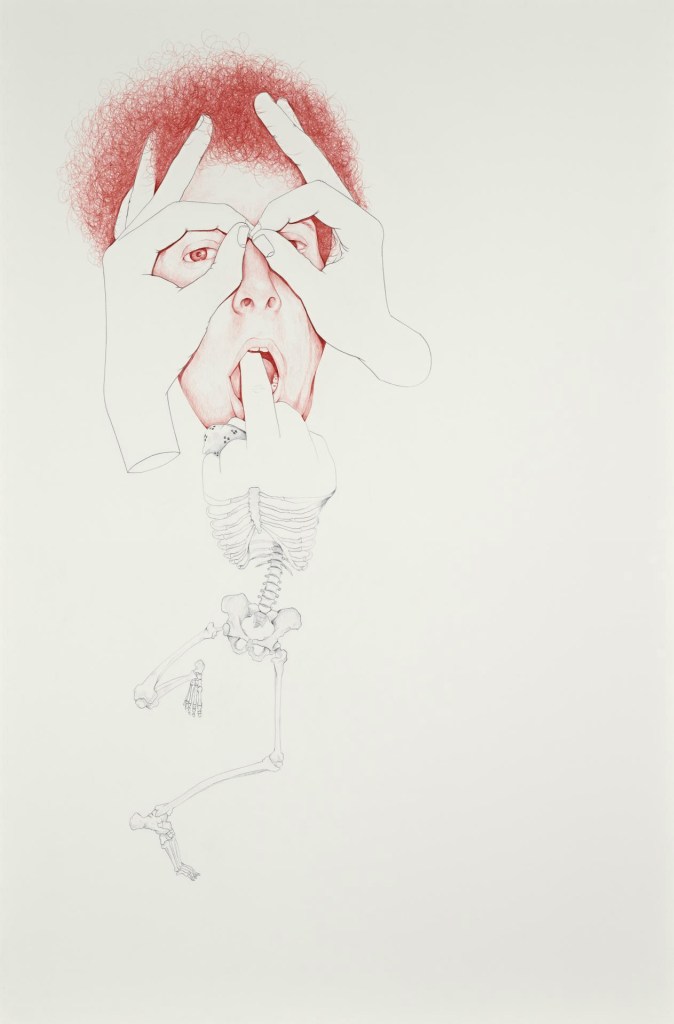 Laith McGregor (Australian, b. 1977) 'Puppy dancing with cougar' 2009 