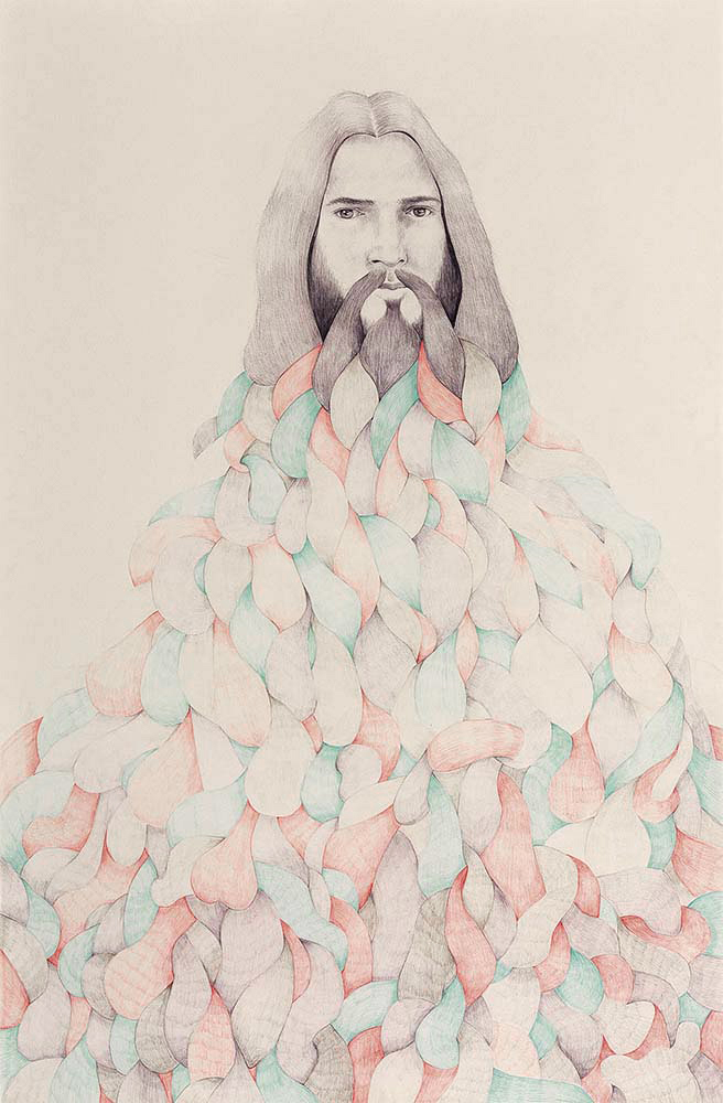 Laith McGregor (Australian, b. 1977) 'Wiking' 2009 from the exhibition 'So It Goes' by Laith McGregor at Helen Gory Galerie, Melbourne, May, 2009