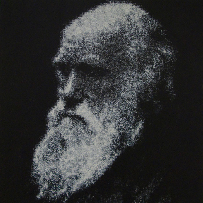 John Beard (Australian born Wales, b. 1943) 'Darwin' 2009 from the exhibition 'John Beard: After Image' paintings at John Buckley Gallery, Melbourne, May - June, 2009