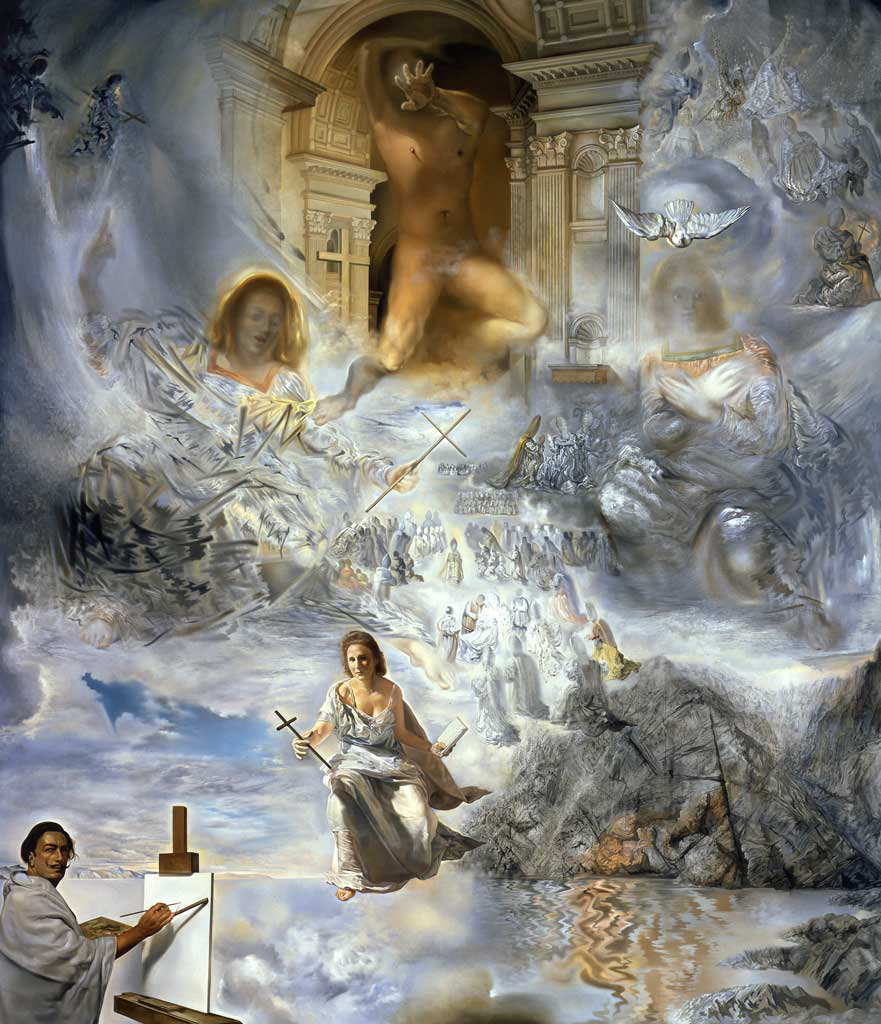 Salvador Dalí (Spanish 1904-1989, worked in United States 1940-1948) 'The Ecumenical Council' 1960