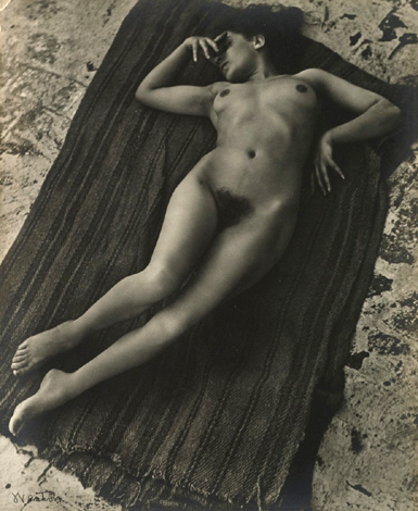 Edward Weston (American, 1886-1958) 'Tina On The Azotea' circa 1924