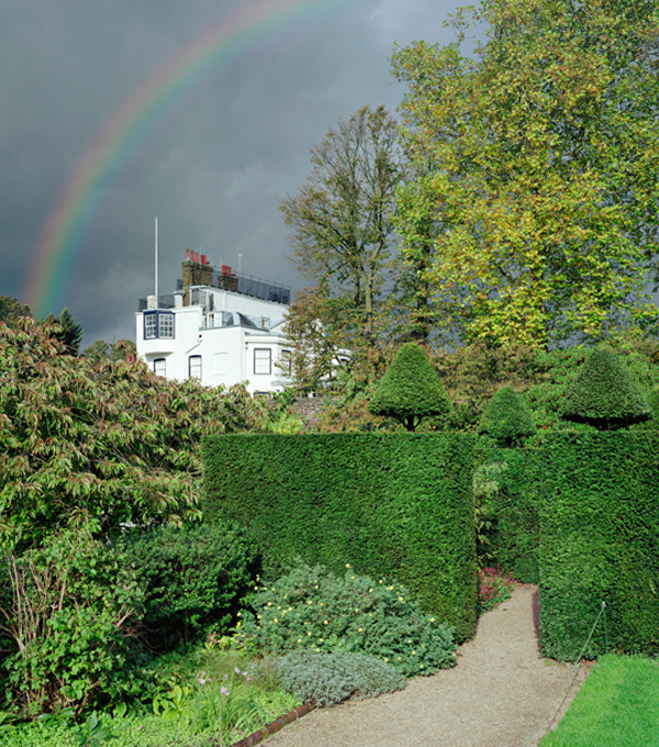 Scott McFarland (Canadian, b. 1975) 'The Admiral's House as seen from the Upper Garden at Fenton House' 2006