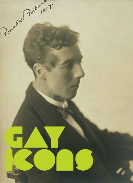 Bertram Park (British, 1883-1972) 'Ronald Firbank' 1917 (detail)