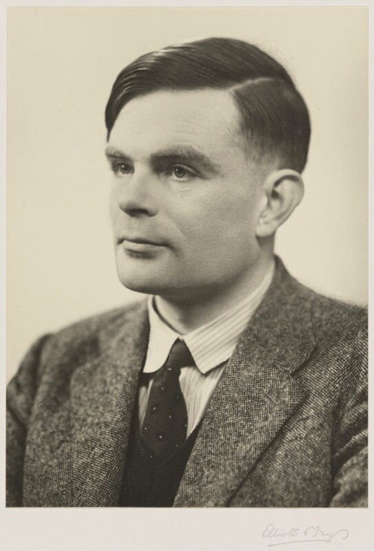 Elliott and Fry. 'Alan Turing' 29 March 1951