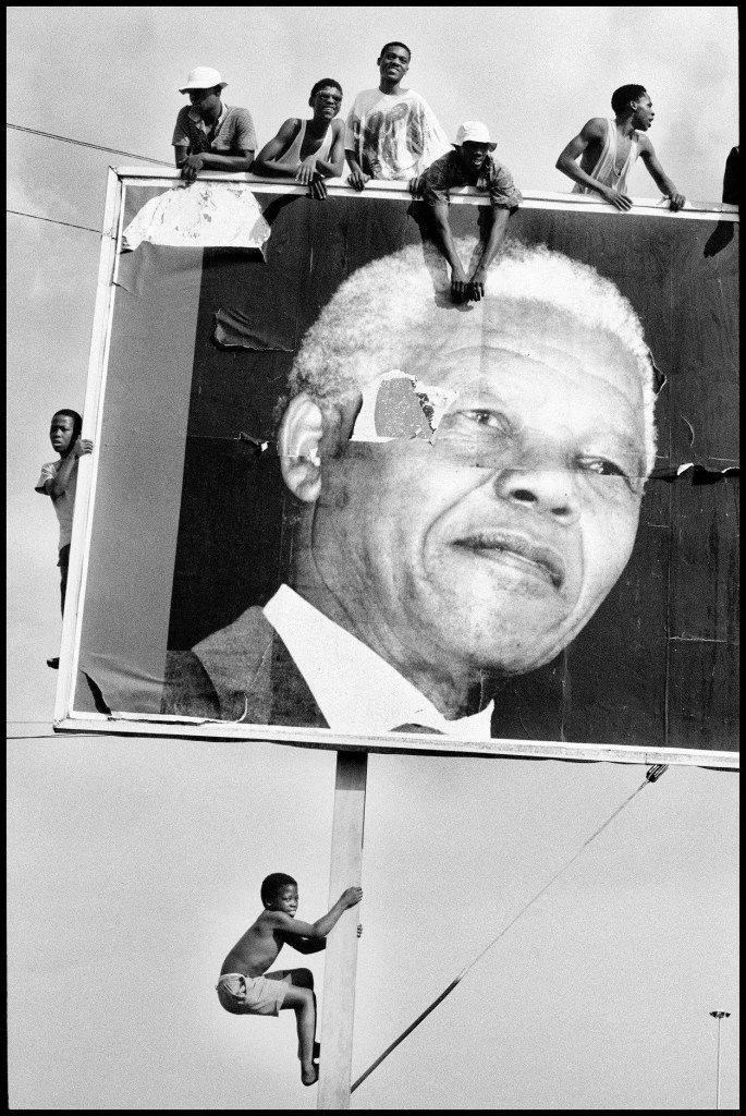 Ian Berry (English, b. 1934) 'Nelson Mandela' 1994