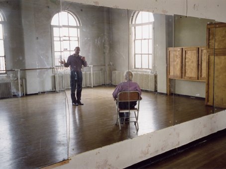 Tacita Dean (English, b. 1965) ‘Merce Cunningham Performs ‘Stillness’ (in three movements) to John Cage’s composition 4’33” with Trevor Carlson, New York City, 28 April 2007 (six performances; six films)’ 2007