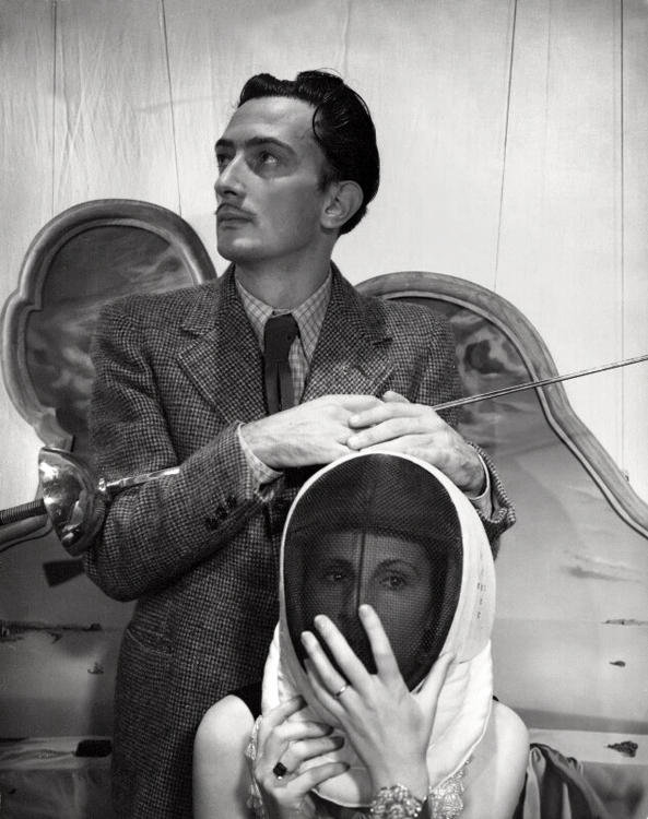Cecil Beaton (British, (1904-1980) 'Salvador Dali and Gala' 1936