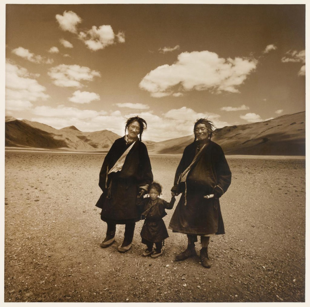 Max Pam (Australian, b. 1949) 'Tibetan nomads' 1977