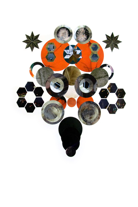 Carl Scrase (Australian, b. 1983) 'Spiritguide 090501' 2009 from the exhibition Review: 'Symmetrical Spirit Guides and Fractal Alchemy' by Carl Scrase at John Buckley Gallery, Richmond, Melbourne, Aug - Sept, 2009