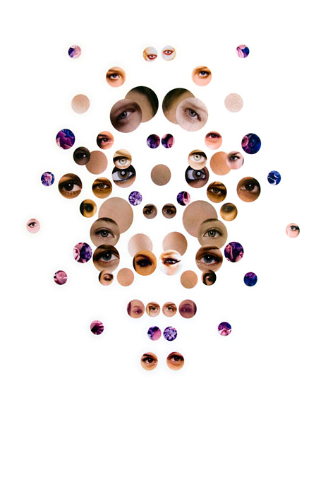 Carl Scrase (Australian, b. 1983) 'Spiritguide 090624' 2009 from the exhibition Review: 'Symmetrical Spirit Guides and Fractal Alchemy' by Carl Scrase at John Buckley Gallery, Richmond, Melbourne, Aug - Sept, 2009