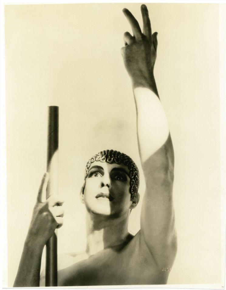 Anonymous photographer. 'The Dancer, Ted Shawn, Boston Dance Theater' 1929 from the exhibition 'Hunted and Gathered: Photographs' from the Private Collection of Robert Flynn Johnson at Modernism, San Franciso, July - August, 2009