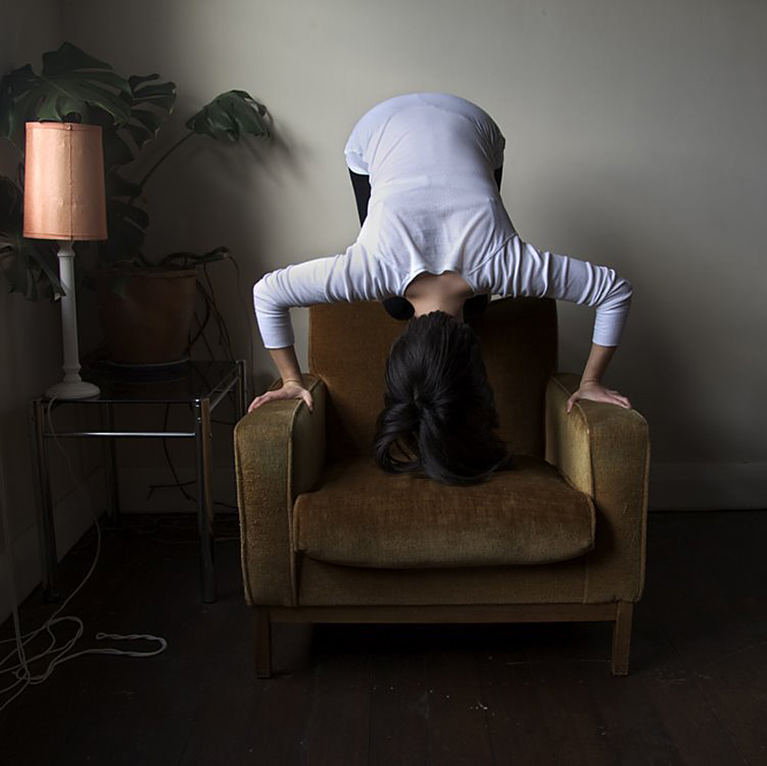 Clare Rae (Australian, b. 1981) 'Untitled' from the series 'Climbing the Walls and Other Actions' 2009