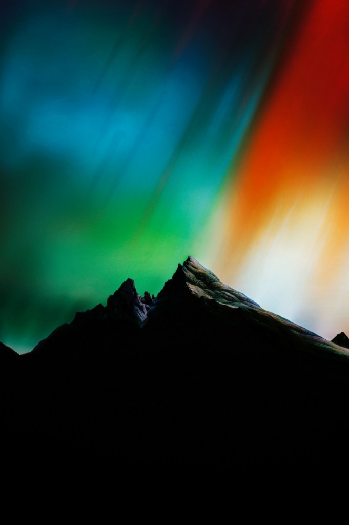 Florian Maier-Aichen (German, b. 1973) 'Der Watzmann' 2009 from the exhibition 'Snow Machine' by Florian Maier-Aichen at Gagosian Gallery, Britannia Street, London, Sept - Oct, 2009