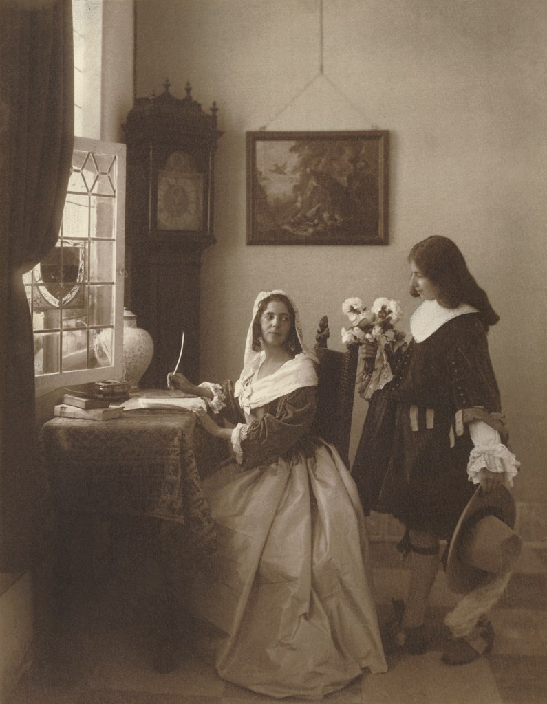 Guido Rey (Italian, 1861-1935) '[The Letter]' 1908