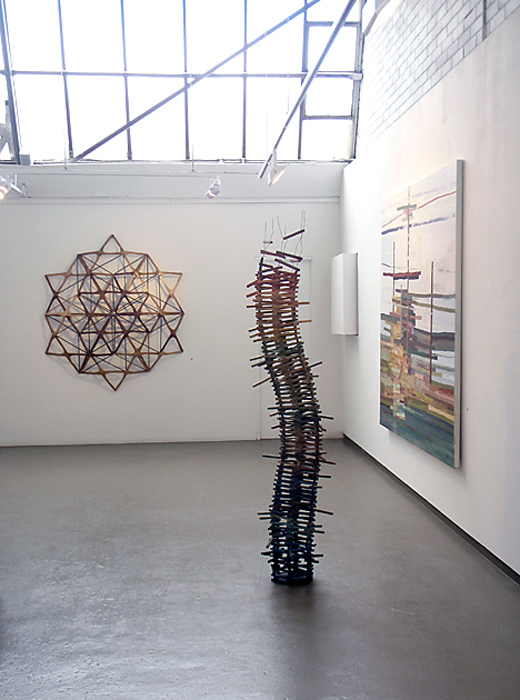 Installation view of Lyndal Hargrave exhibition at Anita Traverso Gallery, Melbourne