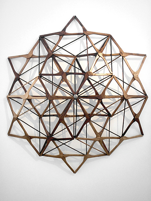 Lyndal Hargrave (Australia, b. 1959) 'Sacred Geometry' 2009 from the exhibition 'All the Little Pieces' by Lyndal Hargrave at Anita Traverso Gallery, Richmond, Melbourne, Sept - Oct, 2009