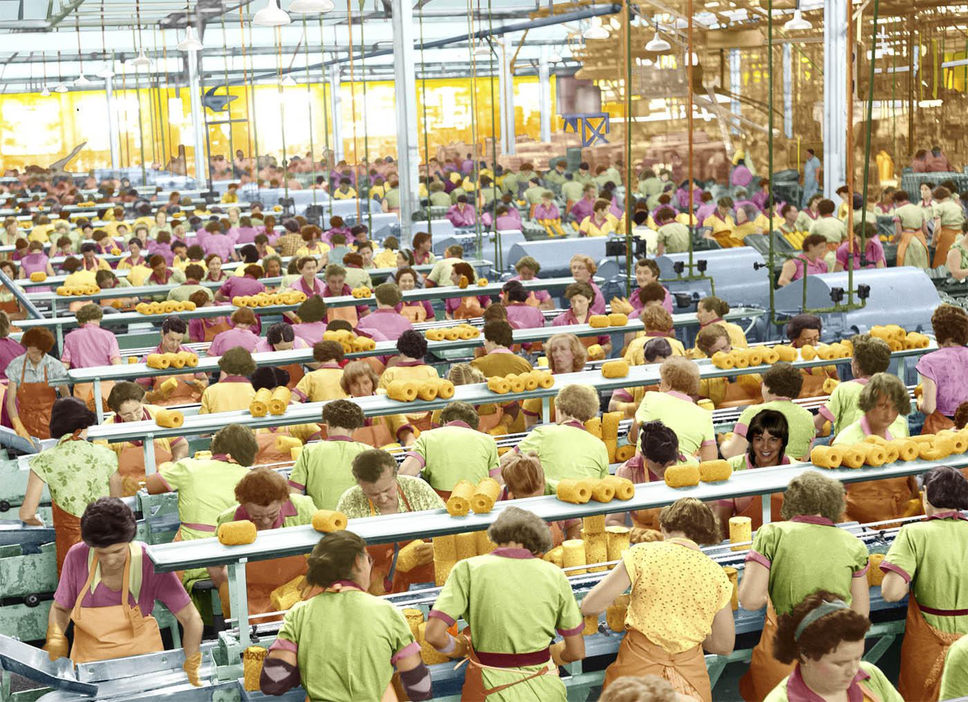 Tracey Moffat (Australian, b. 1960) 'First Jobs, Pineapple Cannery' 1978