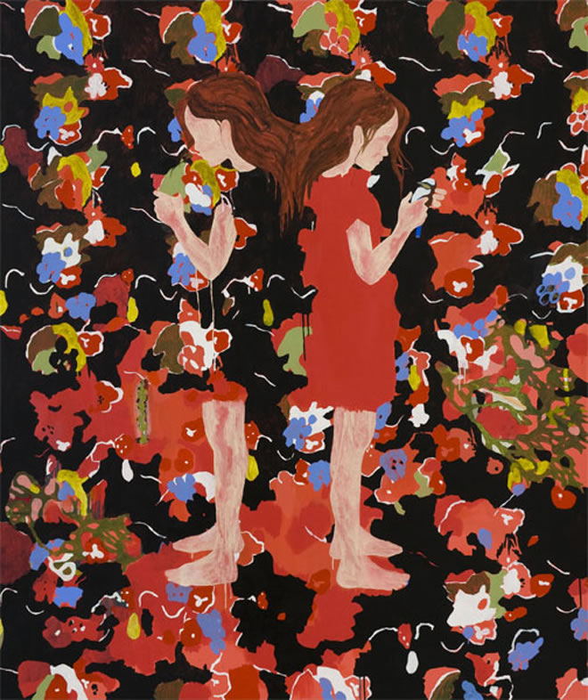 Kirra Jamison (Australian) 'Belong to me (after Delaunay)' 2009