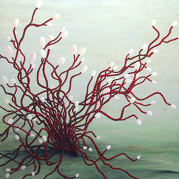 Vera Möller (Australian, b. 1955 Germany arrived Australia 1986) 'Shapinette' 2009 from the exhibition 'Nocturnalians and Shadow Eaters' by Vera Möller at Sophie Gannon Gallery, Richmond, Melbourne, Oct - Nov, 2009