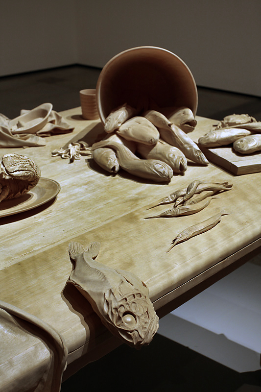 Ricky Swallow (Australian, b. 1974) 'Killing time' 2003-2004 (detail)